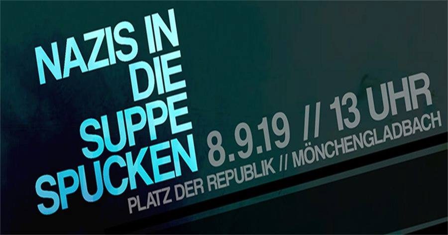 Nazis in die Suppe spucken